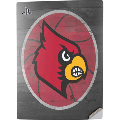 University of Louisville Cardinals Basketball PS5 Digital Edition Console Skin