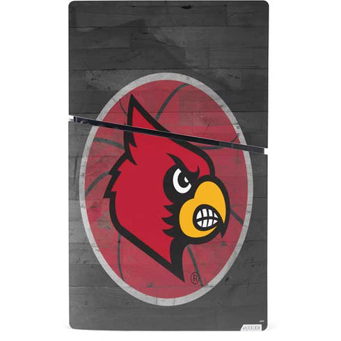 University of Louisville Cardinals Basketball PS5 Slim Digital Edition Bundle Skin