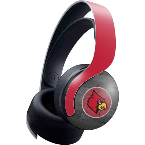 University of Louisville Cardinals Basketball PULSE 3D Wireless Headset for PS5 Skin