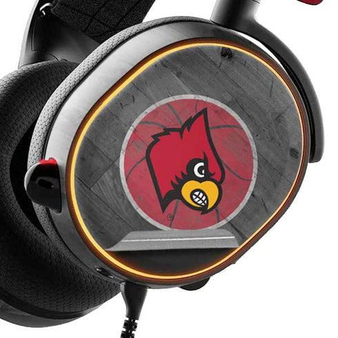 University of Louisville Cardinals Basketball SteelSeries Arctis 3 Skin