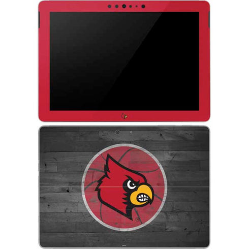 University of Louisville Cardinals Basketball Surface Go Skin