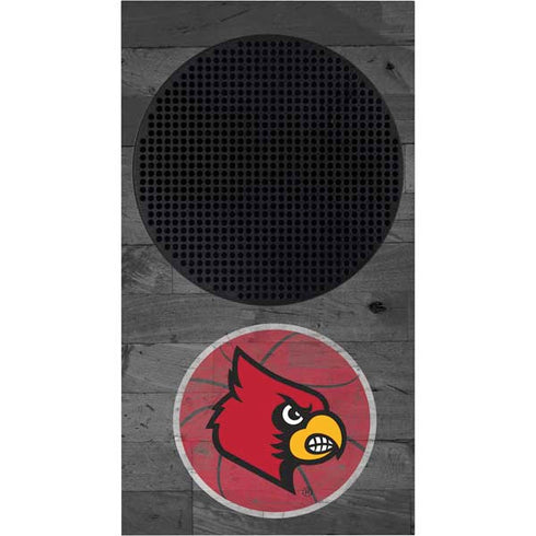 University of Louisville Cardinals Basketball Xbox Series S Console Skin