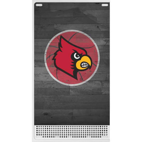 University of Louisville Cardinals Basketball Xbox Series S Console Skin