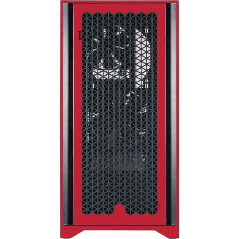 University of Louisville Cardinals Corsair 4000D Tempered Glass Mid-Tower ATX Case Skin
