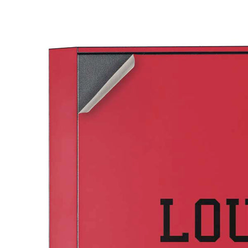 University of Louisville Cardinals Corsair 4000D Tempered Glass Mid-Tower ATX Case Skin