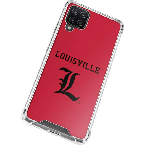 University of Louisville Cardinals Galaxy A12 Clear Case
