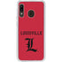 University of Louisville Cardinals Galaxy A20 Clear Case