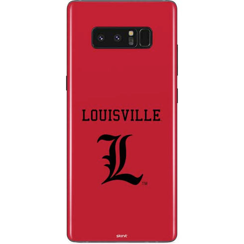 University of Louisville Cardinals Galaxy Note 8 Skin