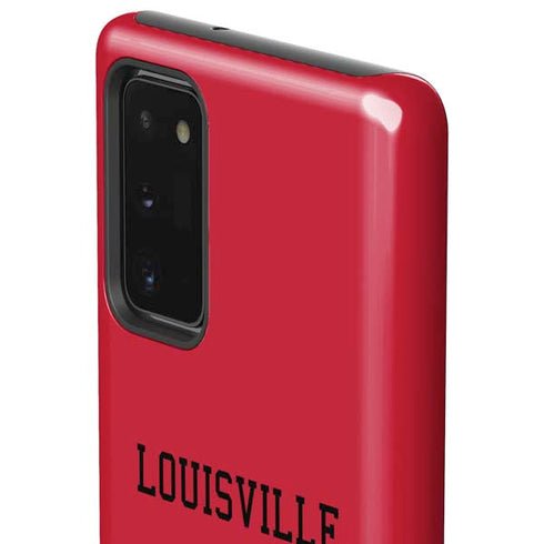 University of Louisville Cardinals Galaxy Note20 5G Pro Case