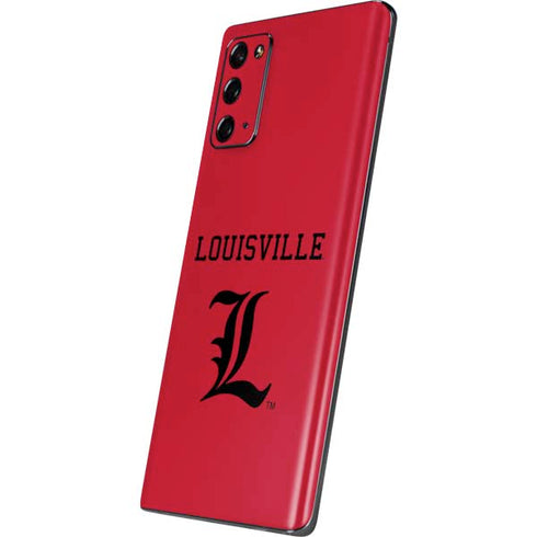 University of Louisville Cardinals Galaxy Note20 5G Skin