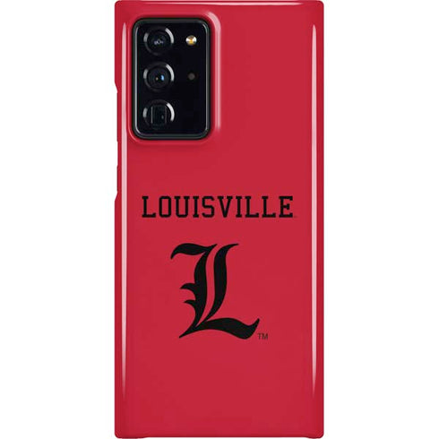 University of Louisville Cardinals Galaxy Note20 Ultra 5G Lite Case