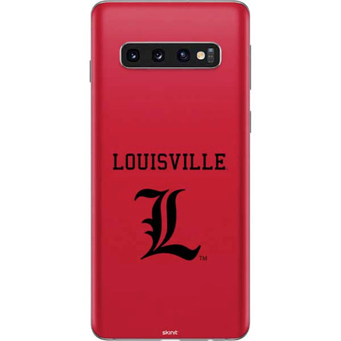 University of Louisville Cardinals Galaxy S10 Skin
