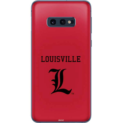 University of Louisville Cardinals Galaxy S10e Skin