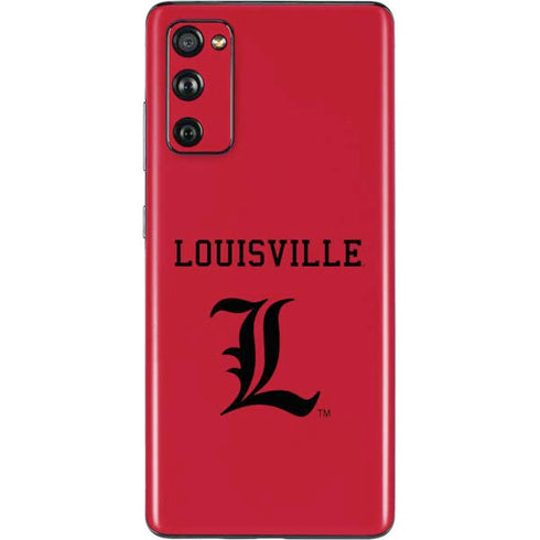 University of Louisville Cardinals Galaxy S20 Fan Edition Skin