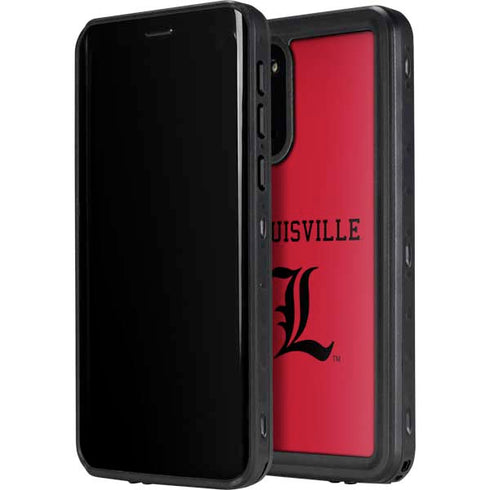 University of Louisville Cardinals Galaxy S20 Plus Waterproof Case