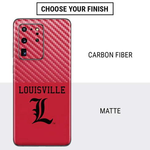 University of Louisville Cardinals Galaxy S20 Ultra 5G Skin