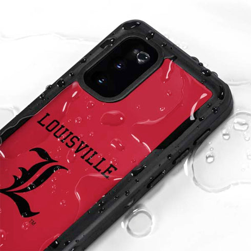 University of Louisville Cardinals Galaxy S20 Waterproof Case