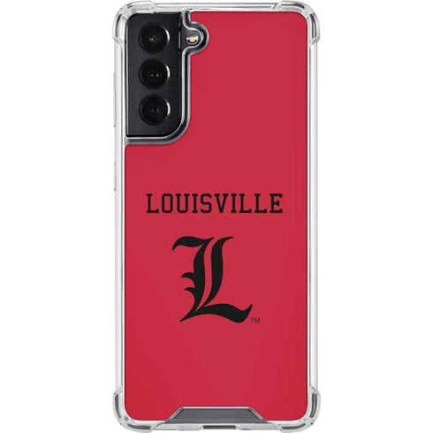 University of Louisville Cardinals Galaxy S22 Clear Case