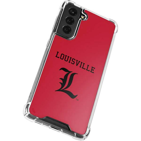 University of Louisville Cardinals Galaxy S22 Clear Case