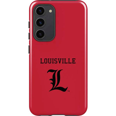 University of Louisville Cardinals Galaxy S23 Plus Pro Case