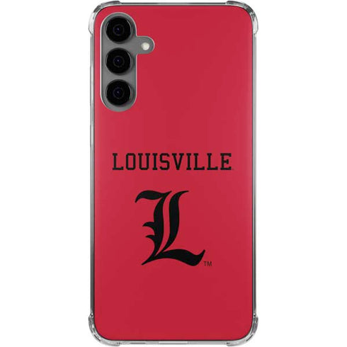 University of Louisville Cardinals Galaxy S24 Plus Clear Case