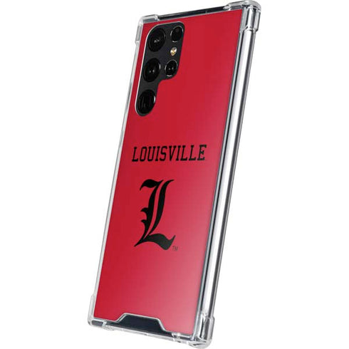 University of Louisville Cardinals Galaxy S24 Ultra Clear Case