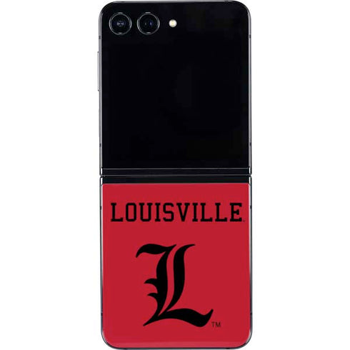 University of Louisville Cardinals Galaxy Z Flip5 5G Skin