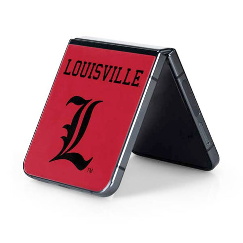 University of Louisville Cardinals Galaxy Z Flip5 5G Skin
