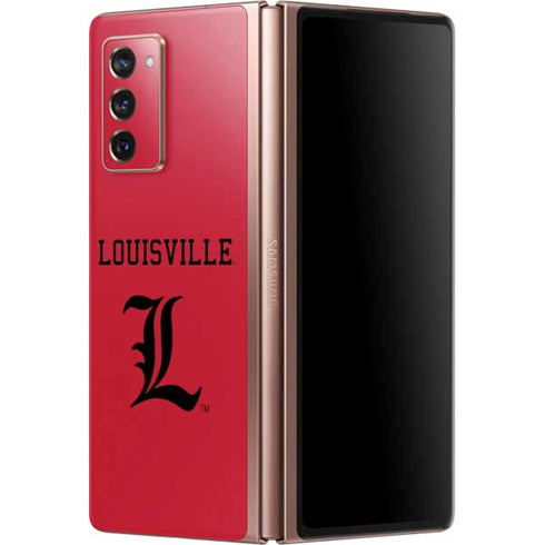 University of Louisville Cardinals Galaxy Z Fold2 5G Skin