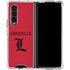 University of Louisville Cardinals Galaxy Z Fold4 5G Clear Case