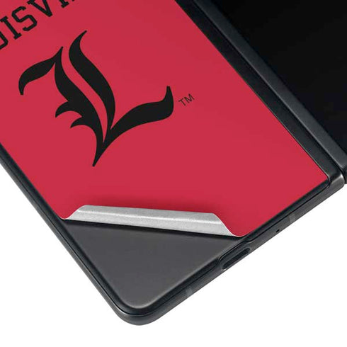 University of Louisville Cardinals Galaxy Z Fold4 5G Skin