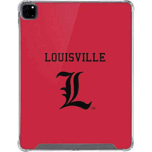 University of Louisville Cardinals iPad Pro 12.9in (2020) Clear Case