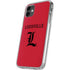 University of Louisville Cardinals iPhone 11 Clear Case