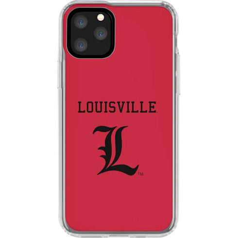 University of Louisville Cardinals iPhone 11 Pro Clear Case