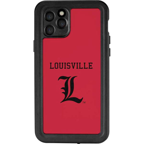 University of Louisville Cardinals iPhone 11 Pro Waterproof Case