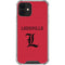 University of Louisville Cardinals iPhone 12 Clear Case