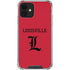 University of Louisville Cardinals iPhone 12 Clear Case