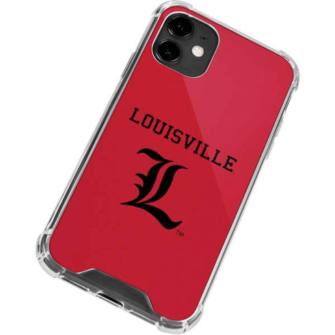 University of Louisville Cardinals iPhone 12 Clear Case