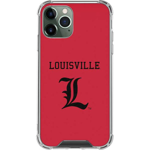 University of Louisville Cardinals iPhone 12 Pro Clear Case