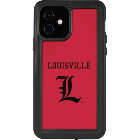 University of Louisville Cardinals iPhone 12 Waterproof Case