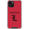 University of Louisville Cardinals iPhone 13 Mini Clear Case