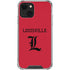 University of Louisville Cardinals iPhone 13 Mini Clear Case