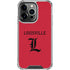 University of Louisville Cardinals iPhone 13 Pro Clear Case