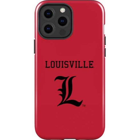 University of Louisville Cardinals iPhone 13 Pro Max Impact Case