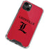 University of Louisville Cardinals iPhone 14 Plus Clear Case