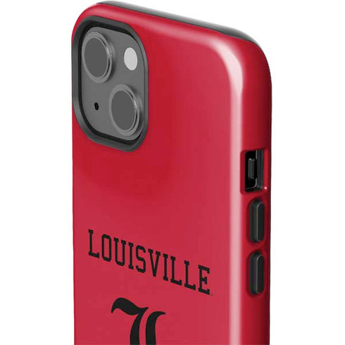 University of Louisville Cardinals iPhone 14 Plus Impact Case
