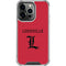 University of Louisville Cardinals iPhone 15 Pro Clear Case