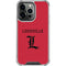 University of Louisville Cardinals iPhone 14 Pro Clear Case