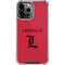 University of Louisville Cardinals iPhone 14 Pro Max Clear Case