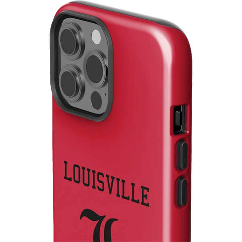 University of Louisville Cardinals iPhone 15 Pro Max Impact Case
